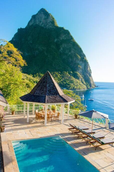 Belle Coco Malgratoute Beach St Lucia Villa Soufriere Exterior photo