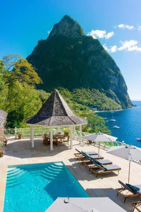 Belle Coco Malgratoute Beach St Lucia Villa Soufriere Exterior photo