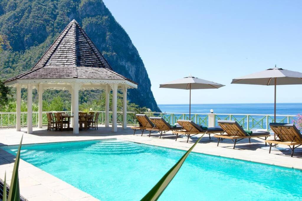 Belle Coco Malgratoute Beach St Lucia Villa Soufriere Exterior photo